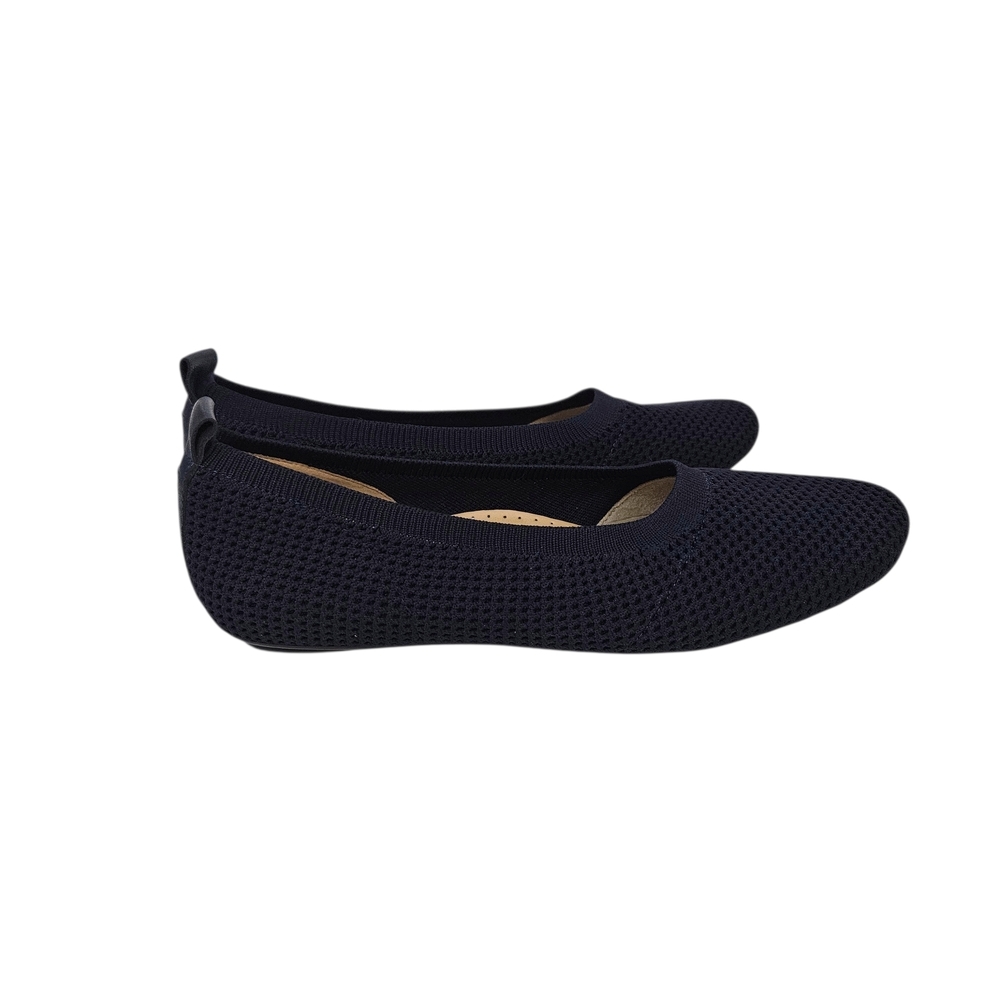 Vaneli Suvi Navy Stretch Knit Slip On Flats Excellent Condition 10N - Picture 3 of 11